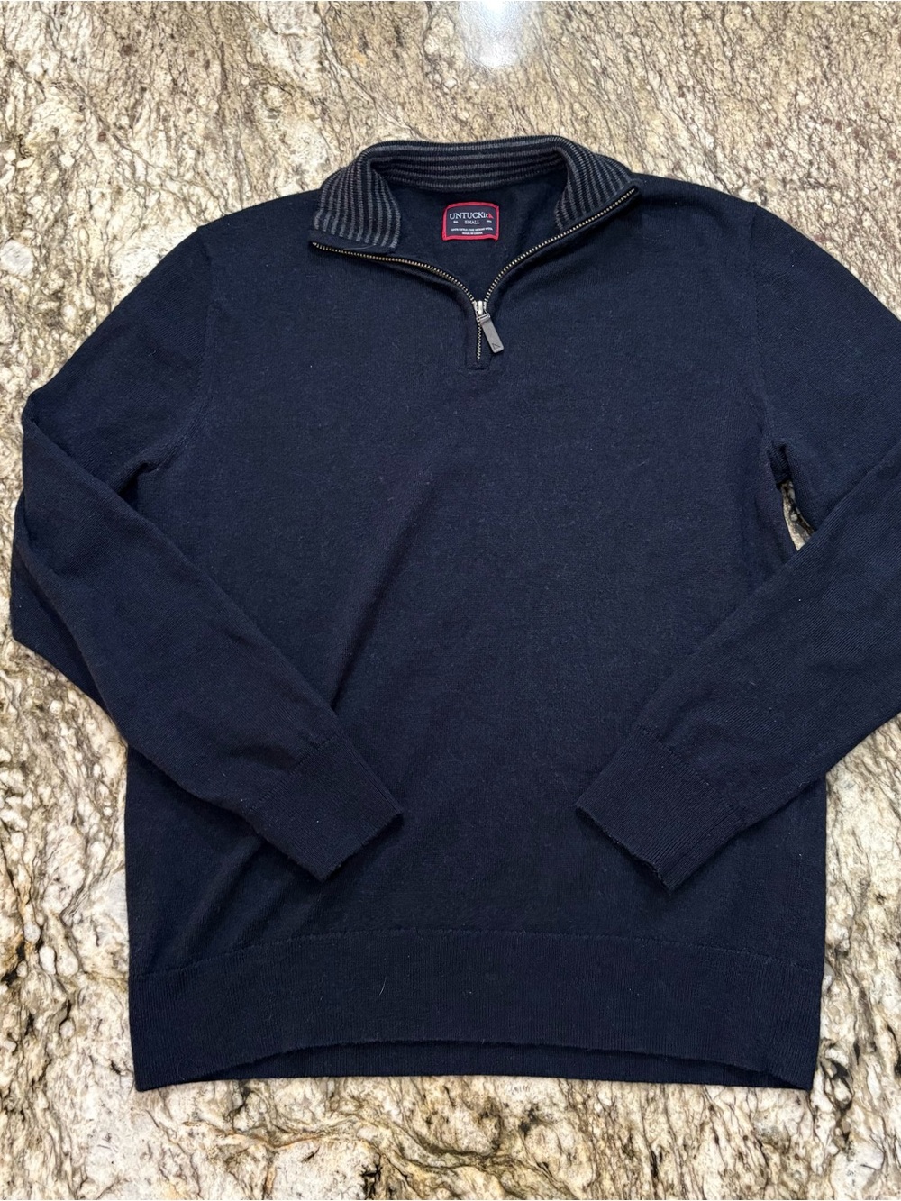Men’s Untuckit 100% Merino Wool Blend 1/4 Zip
